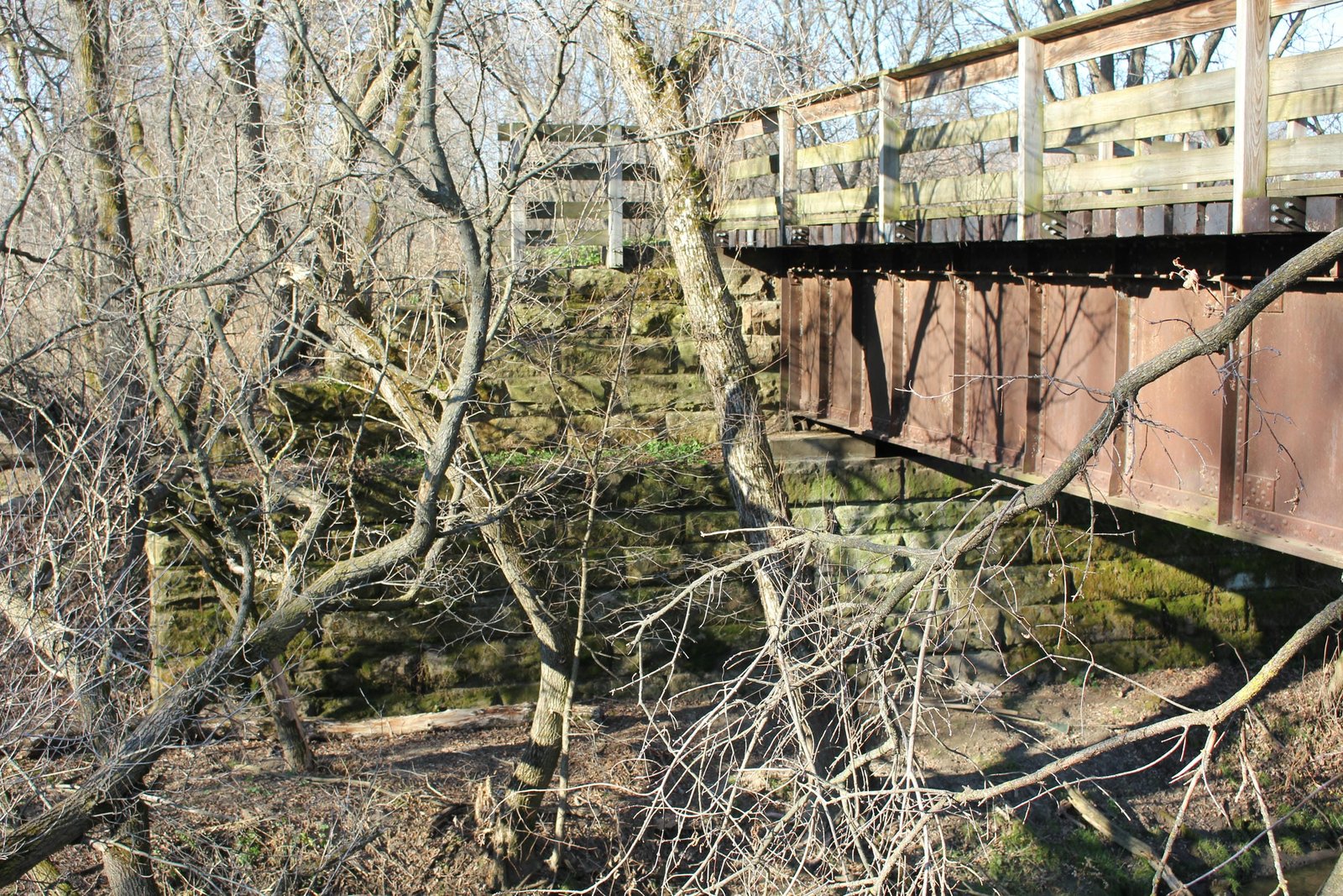 West abutment